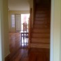 Brazilian Cherry with Red Oak Stairs